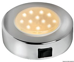 Batisystem Sun spotlight forkromet ABS 10 lysdioder